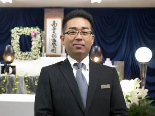 泉翔（メモリアルホール脇の浜）で葬儀を行なった写真