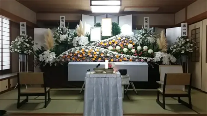 総本社矢野葬祭で葬儀を行なった写真