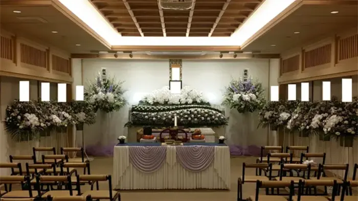 総本社矢野葬祭で葬儀を行なった写真