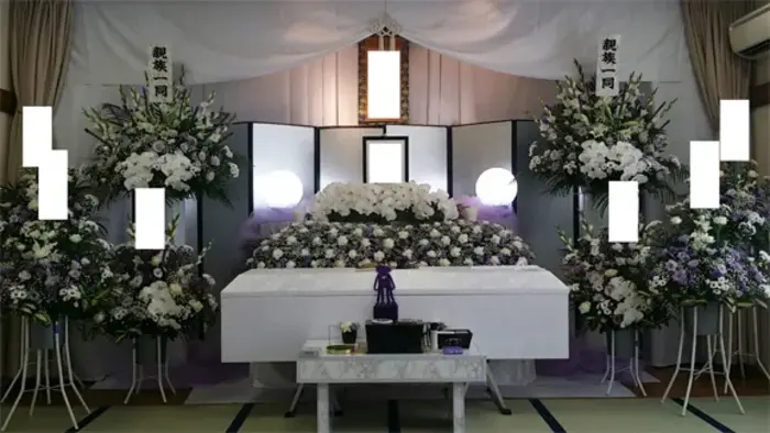 総本社矢野葬祭で葬儀を行なった写真