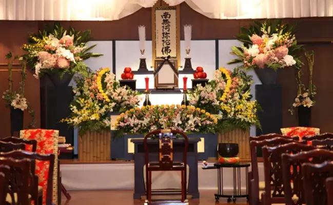 兵庫葬彩で葬儀を行なった写真