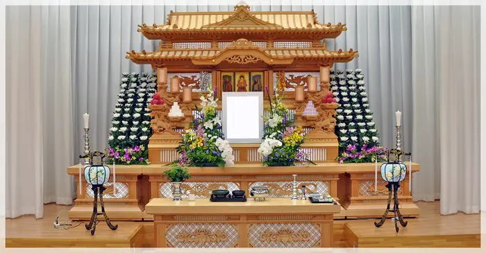 株式会社ゆらで葬儀を行なった写真