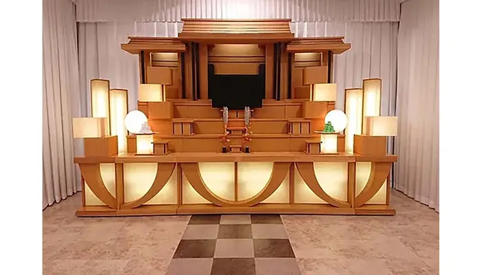 コーリングで葬儀を行なった写真