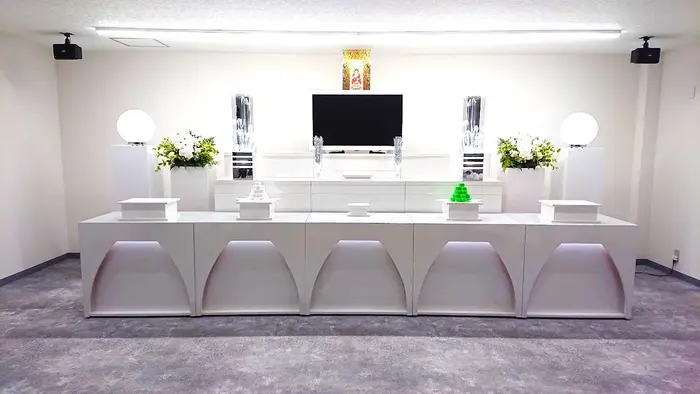 コーリングで葬儀を行なった写真