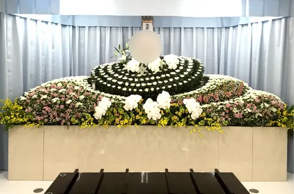 あい友社で葬儀を行なった写真