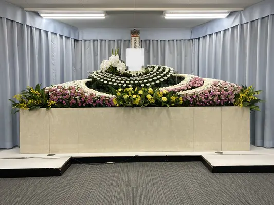 あい友社で葬儀を行なった写真