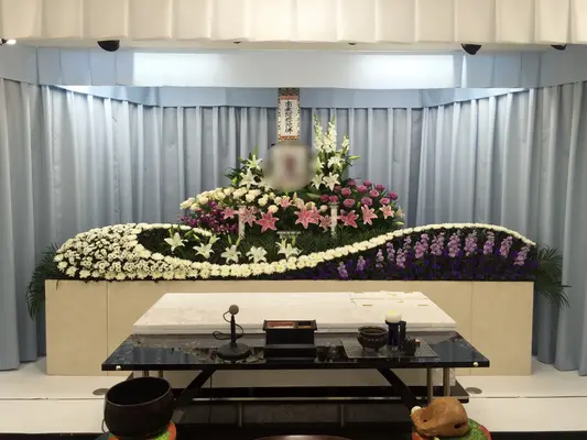 あい友社で葬儀を行なった写真