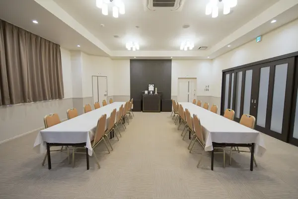 大阪祭典 港ファミリーホール(港大阪祭典)で葬儀を行なった写真