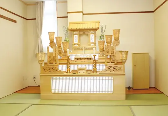 大阪祭典 玉出ファミリーホールで葬儀を行なった写真