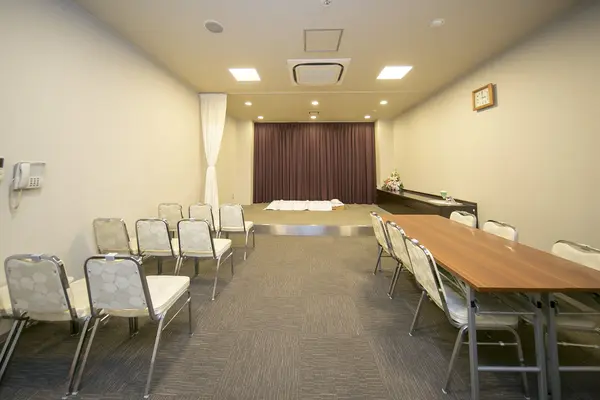 大阪祭典 大正ファミリーホールで葬儀を行なった写真