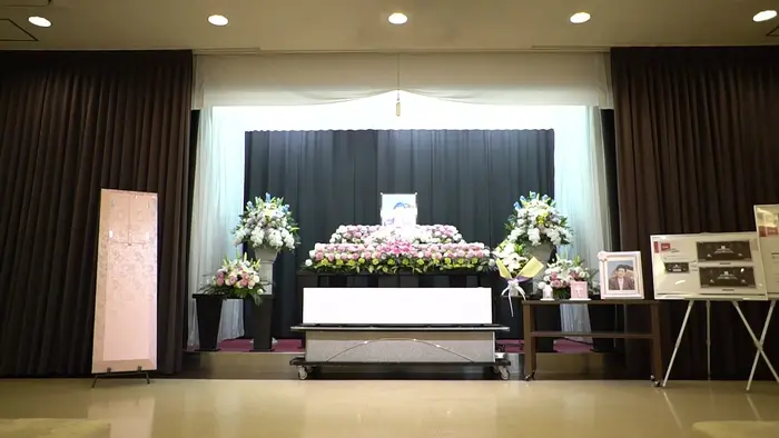 大阪祭典 鶴見ファミリーホールで葬儀を行なった写真