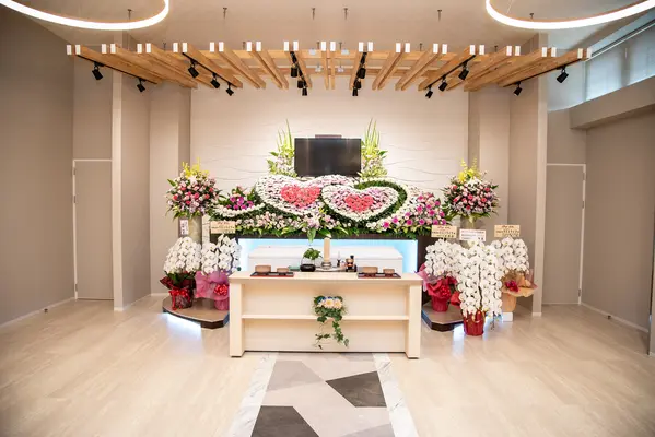 フローラルホール門真会館で葬儀を行なった写真