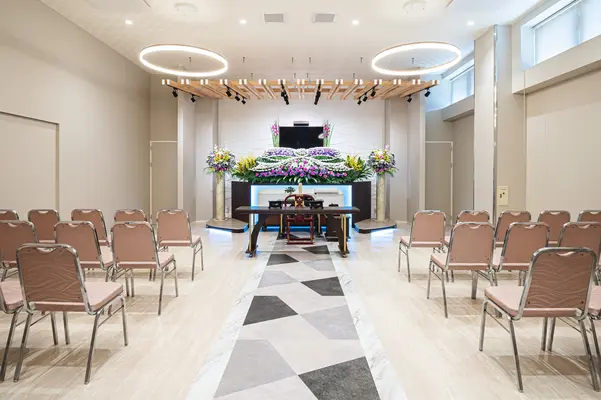 フローラルホール門真会館で葬儀を行なった写真