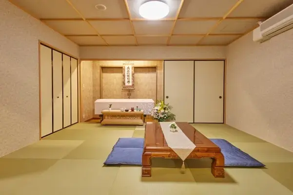 加納会館 本館で葬儀を行なった写真