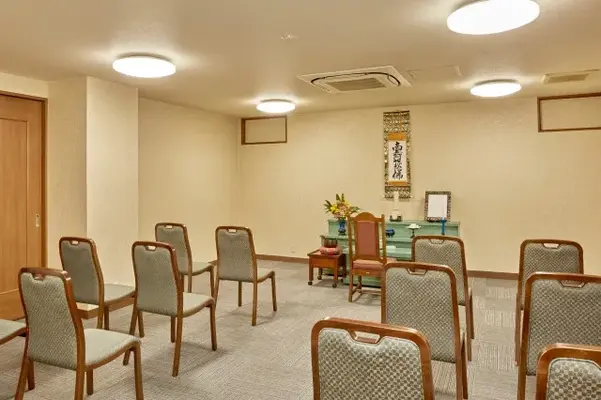 加納会館 本館で葬儀を行なった写真