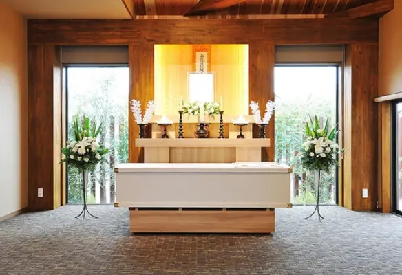 ファミリエ法要会館で葬儀を行なった写真