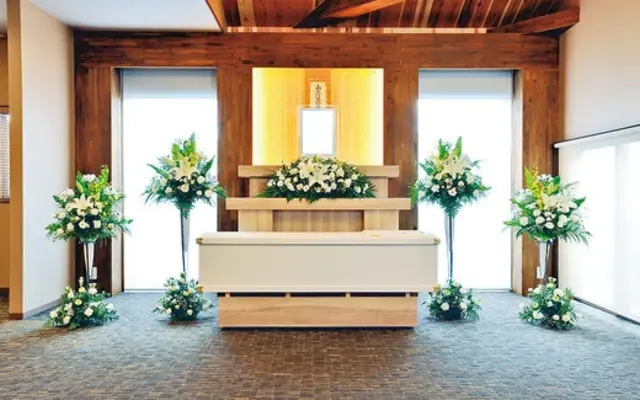ファミリエ法要会館で葬儀を行なった写真