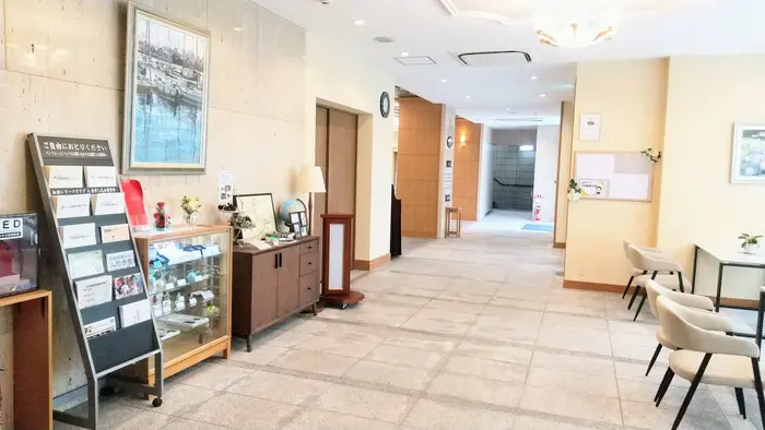 加納会館 本館で葬儀を行なった写真