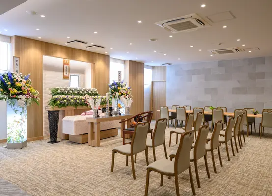 加納会館 今宮で葬儀を行なった写真