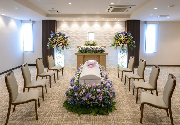 加納会館 今宮で葬儀を行なった写真