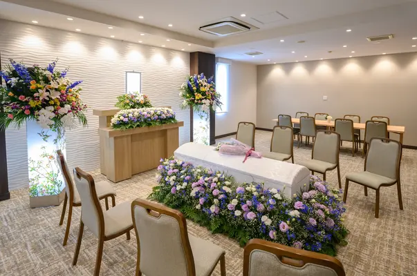 加納会館 今宮で葬儀を行なった写真