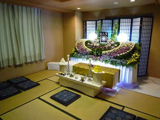 かわかみ葬祭（キタ店）で葬儀を行なった写真