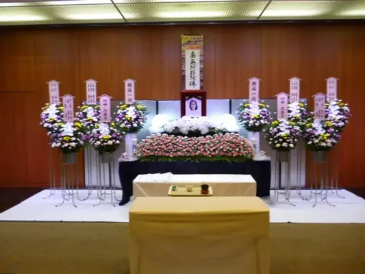 綜合葬祭セレモニーオーセ（やすらぎの東大阪家族葬ホール）で葬儀を行なった写真