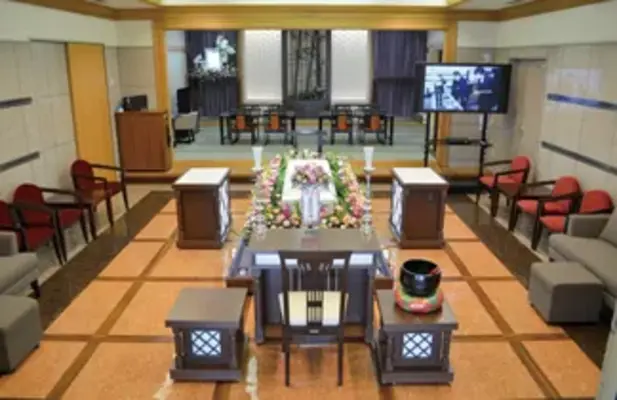 枚方玉泉院で葬儀を行なった写真