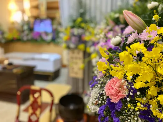 家族葬のみやび（みやびホール）で葬儀を行なった写真