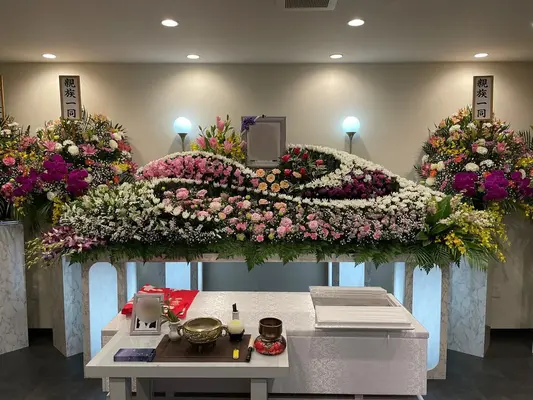 親和葬祭（住吉営業所）で葬儀を行なった写真