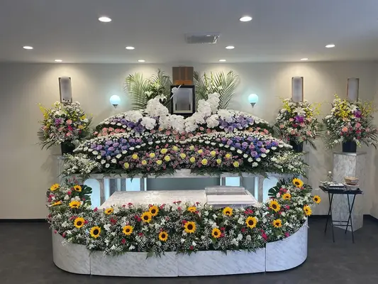 親和葬祭（住吉営業所）で葬儀を行なった写真