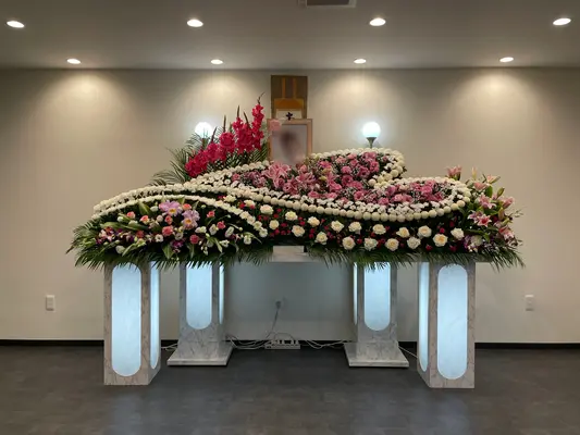 親和葬祭で葬儀を行なった写真