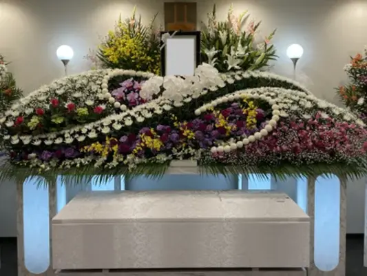 親和葬祭で葬儀を行なった写真