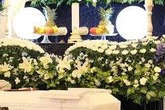家族葬「シンプルな花祭壇」2日葬プラン