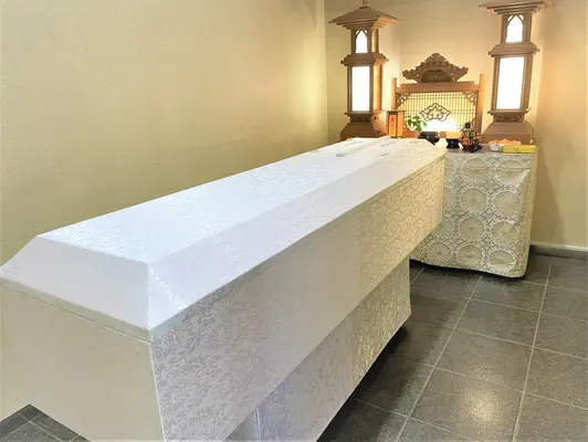 JR吹田駅前ホールで葬儀を行なった写真