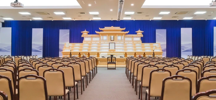 合掌殿 島田斎場で葬儀を行なった写真