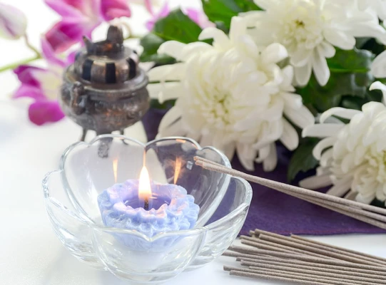 合掌殿 島田斎場で葬儀を行なった写真