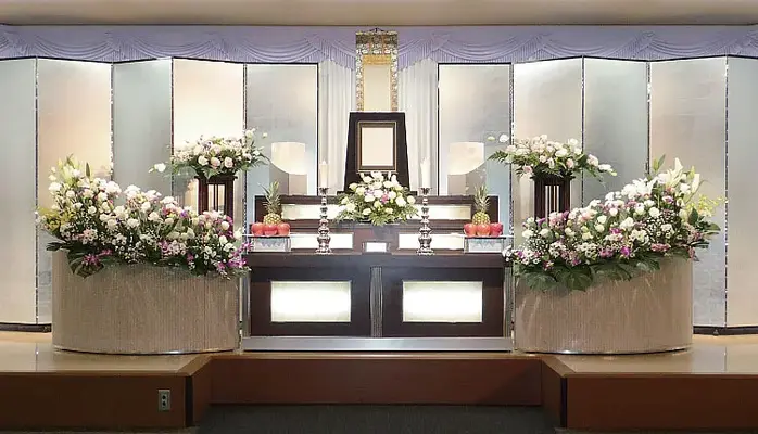 やすらぎメモリアル大真会館で葬儀を行なった写真