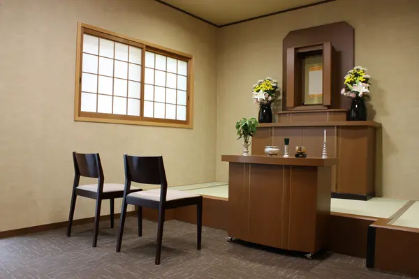 やすらぎメモリアル大真会館で葬儀を行なった写真