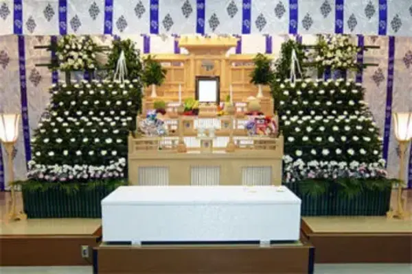 やすらぎメモリアル大真会館で葬儀を行なった写真