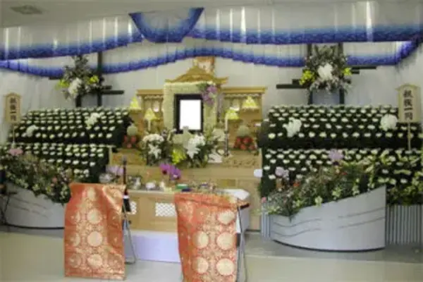やすらぎメモリアル大真会館で葬儀を行なった写真
