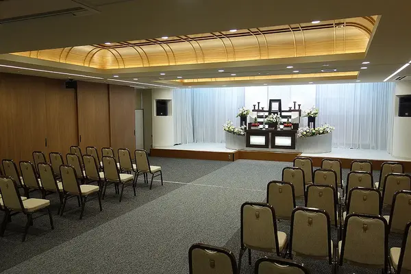 やすらぎメモリアル大真会館で葬儀を行なった写真