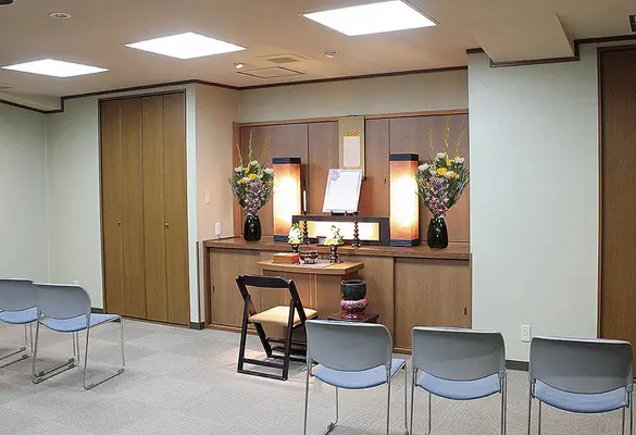 やすらぎメモリアル大真会館で葬儀を行なった写真