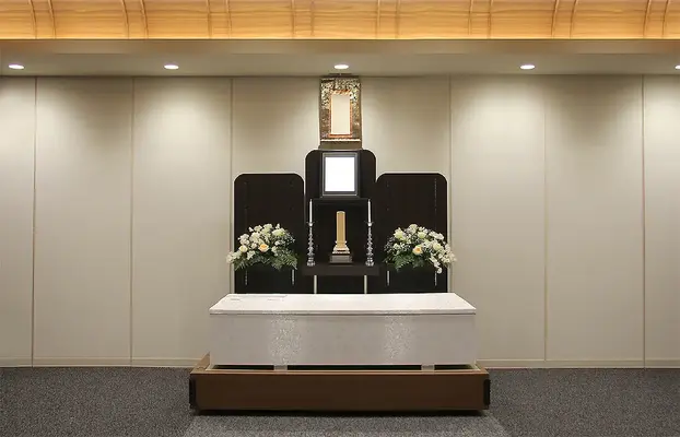 やすらぎメモリアル大真会館で葬儀を行なった写真