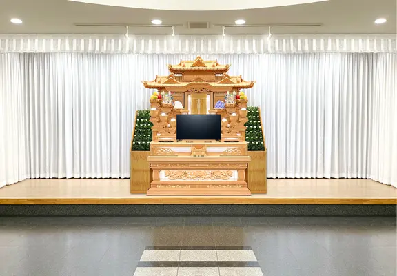 葬儀会館 ティア貝塚で葬儀を行なった写真