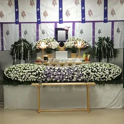 天行社江戸川橋支店で葬儀を行なった写真