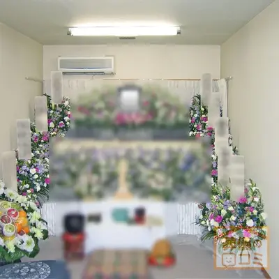 戸田サービス館で葬儀を行なった写真