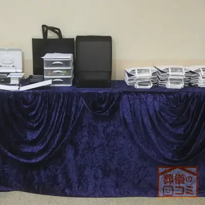 牛込箪笥地域センターで葬儀を行なった写真