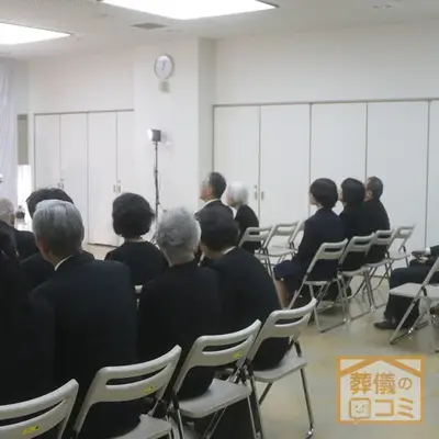 牛込箪笥地域センターで葬儀を行なった写真