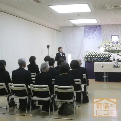 牛込箪笥地域センターで葬儀を行なった写真